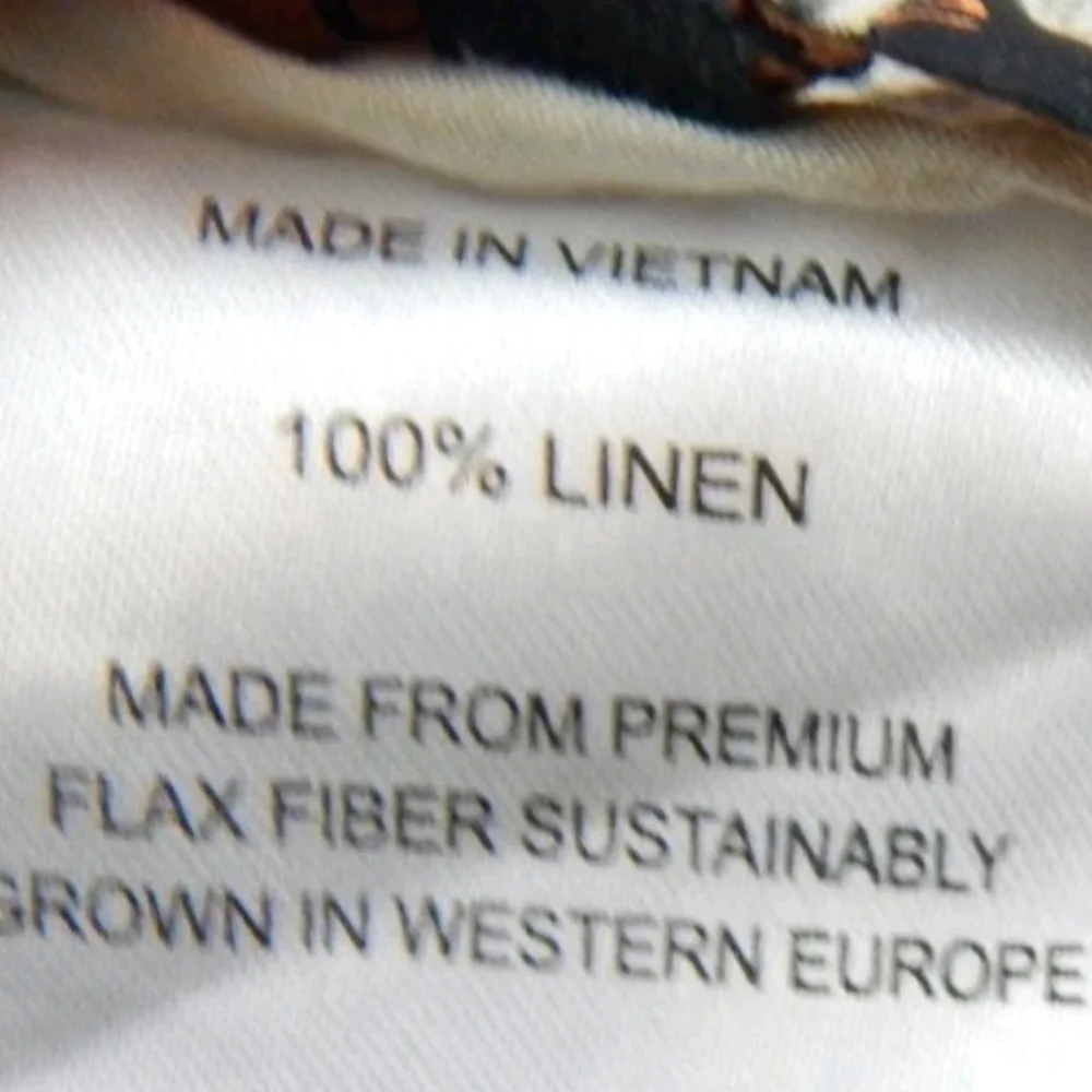 Quince European Linen Wide Leg Taper Pants